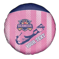 Custom Bermuda Cricket Spare Tire Cover Go Gombey Warriors