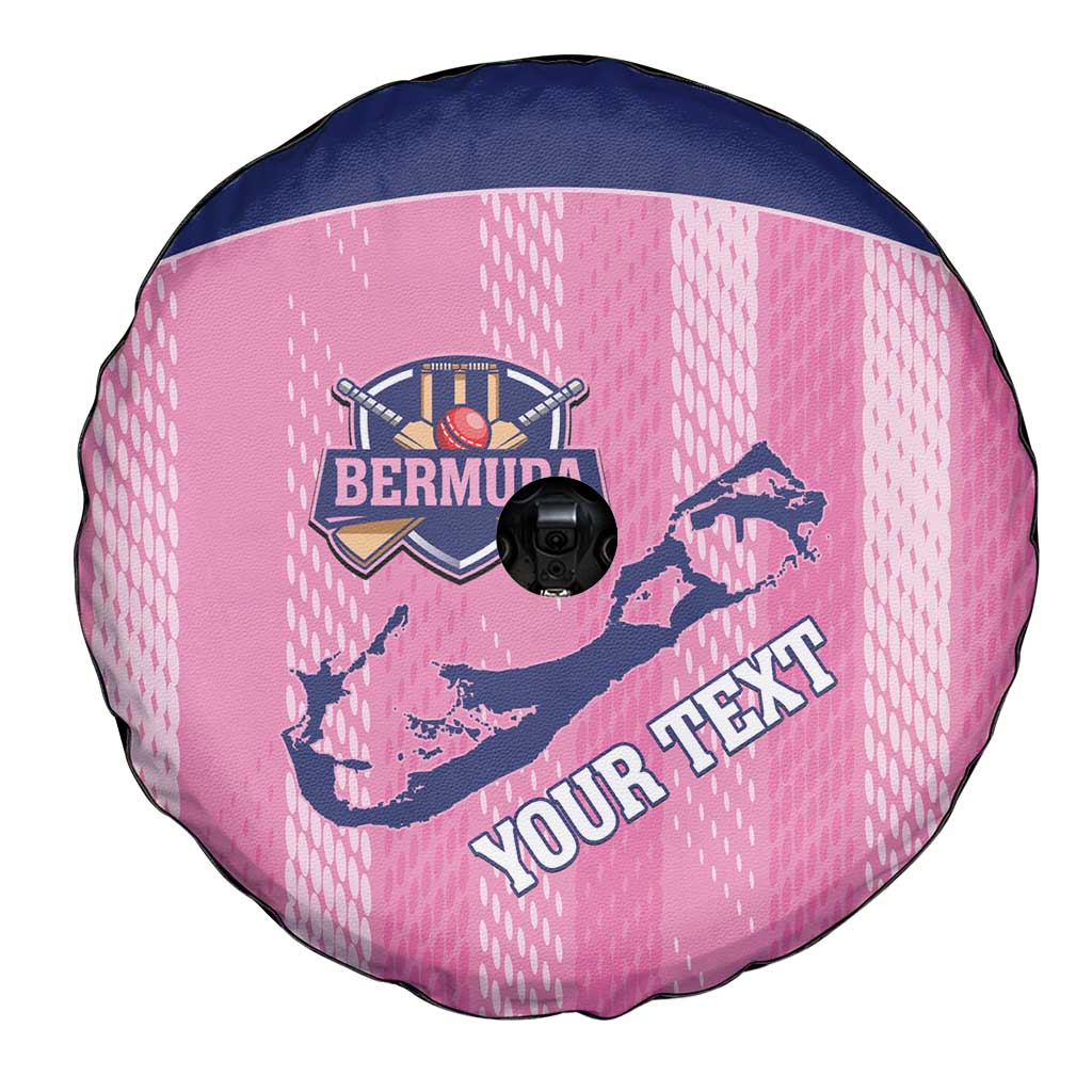 Custom Bermuda Cricket Spare Tire Cover Go Gombey Warriors