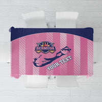 Custom Bermuda Cricket Tablecloth Go Gombey Warriors