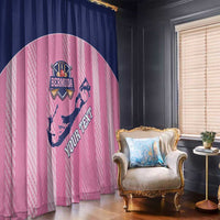 Custom Bermuda Cricket Window Curtain Go Gombey Warriors