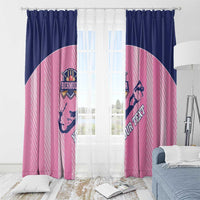 Custom Bermuda Cricket Window Curtain Go Gombey Warriors