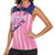 Custom Bermuda Cricket Women Sleeveless Polo Shirt Go Gombey Warriors