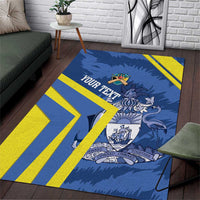 Custom The Bahamas Cricket Area Rug Come On Bahamian