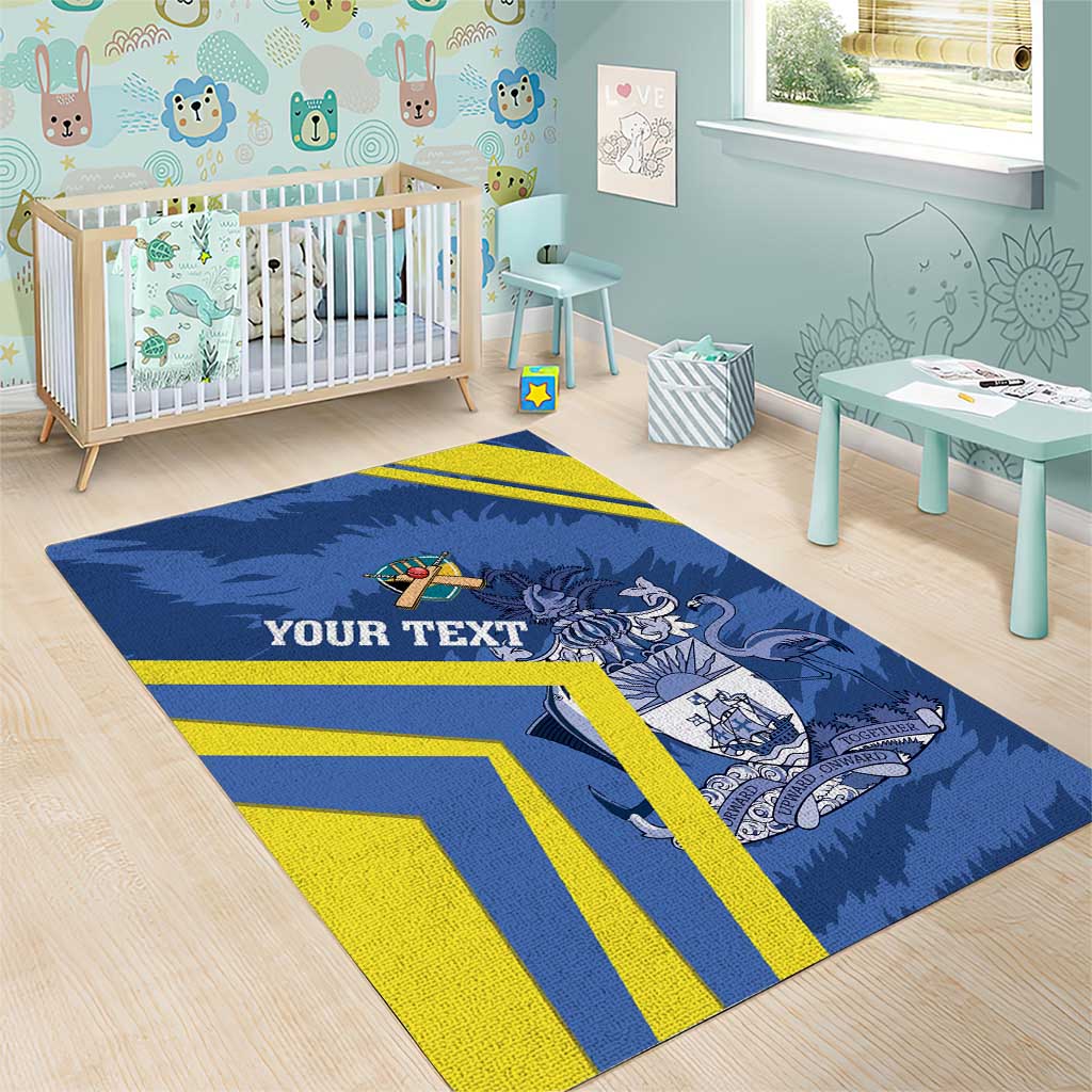 Custom The Bahamas Cricket Area Rug Come On Bahamian