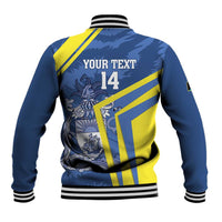 Custom The Bahamas Cricket Baseball Jacket Come On Bahamian