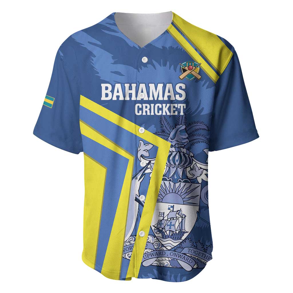 Custom The Bahamas Cricket Baseball Jersey Come On Bahamian