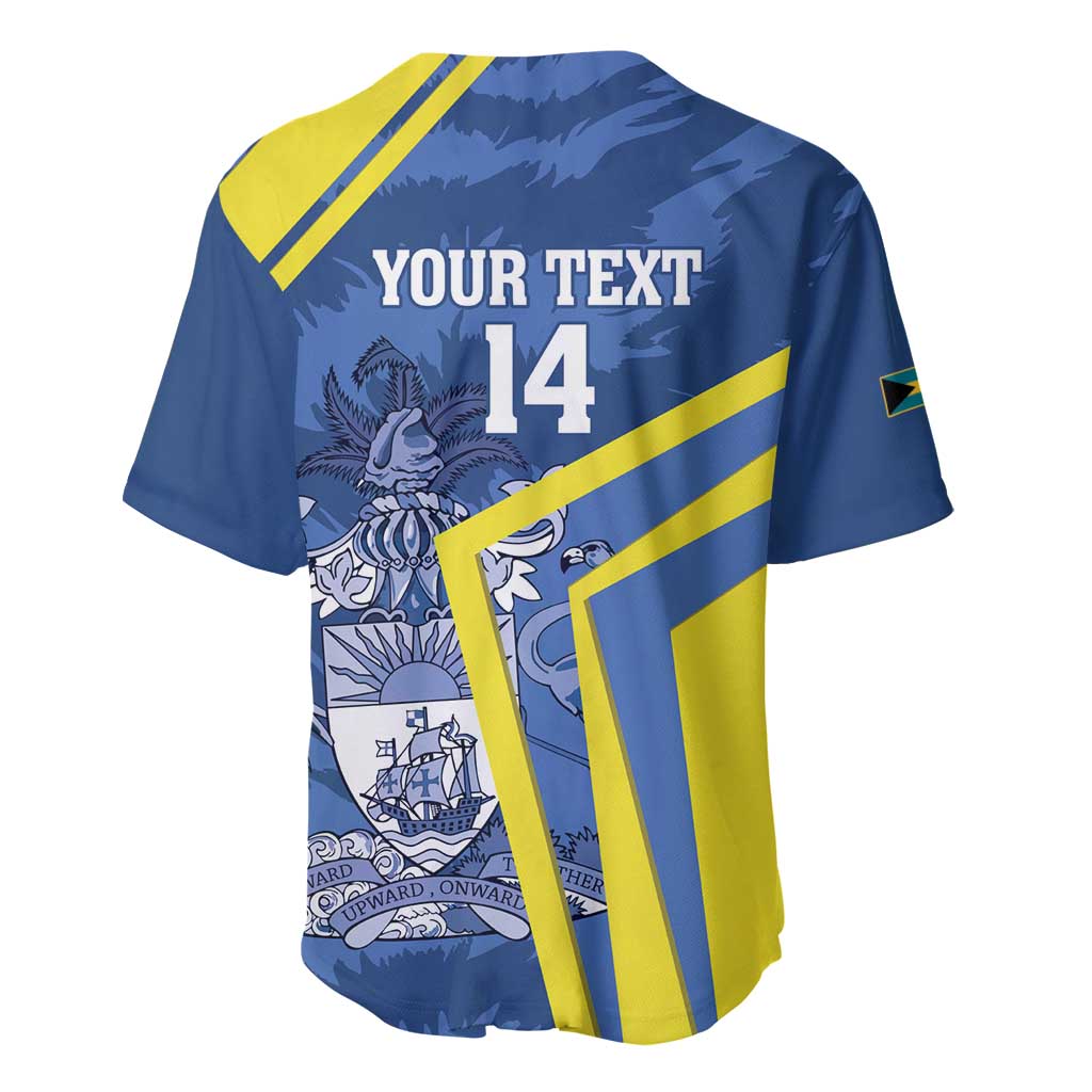 Custom The Bahamas Cricket Baseball Jersey Come On Bahamian