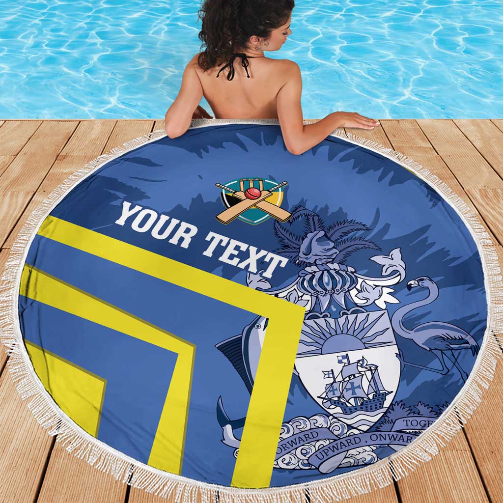 Custom The Bahamas Cricket Beach Blanket Come On Bahamian