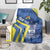 Custom The Bahamas Cricket Blanket Come On Bahamian
