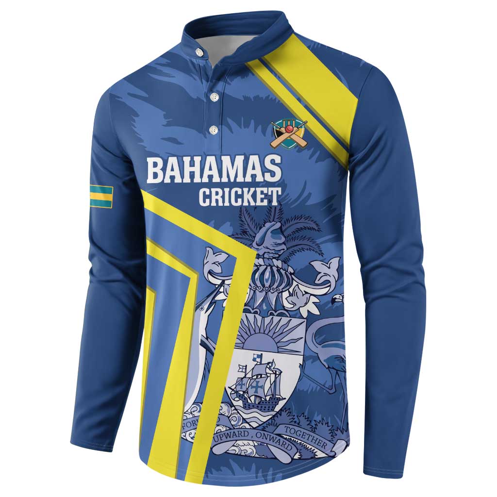 Custom The Bahamas Cricket Button Sweatshirt Come On Bahamian