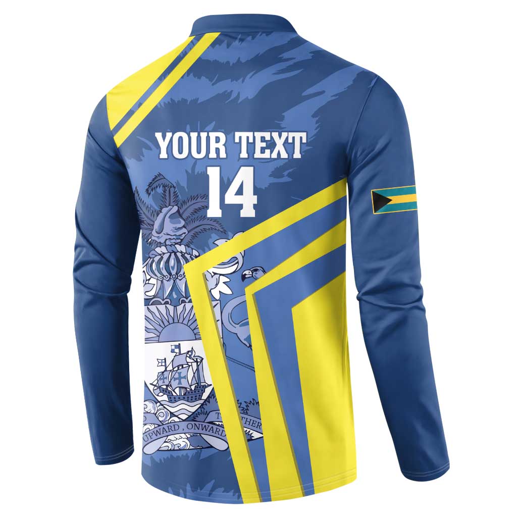 Custom The Bahamas Cricket Button Sweatshirt Come On Bahamian