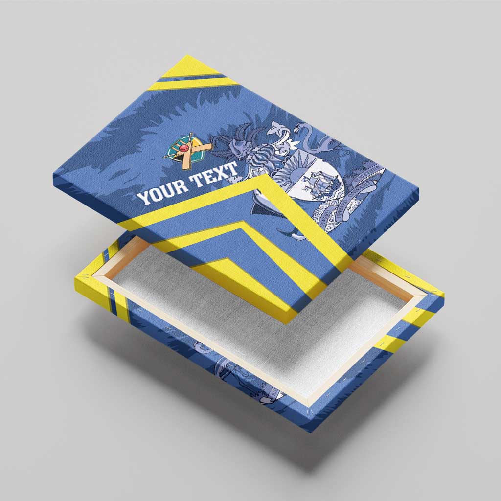 Custom The Bahamas Cricket Canvas Wall Art Come On Bahamian