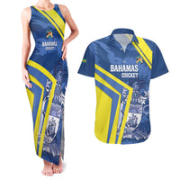 Custom The Bahamas Cricket Couples Matching Tank Maxi Dress and Hawaiian Shirt Come On Bahamian