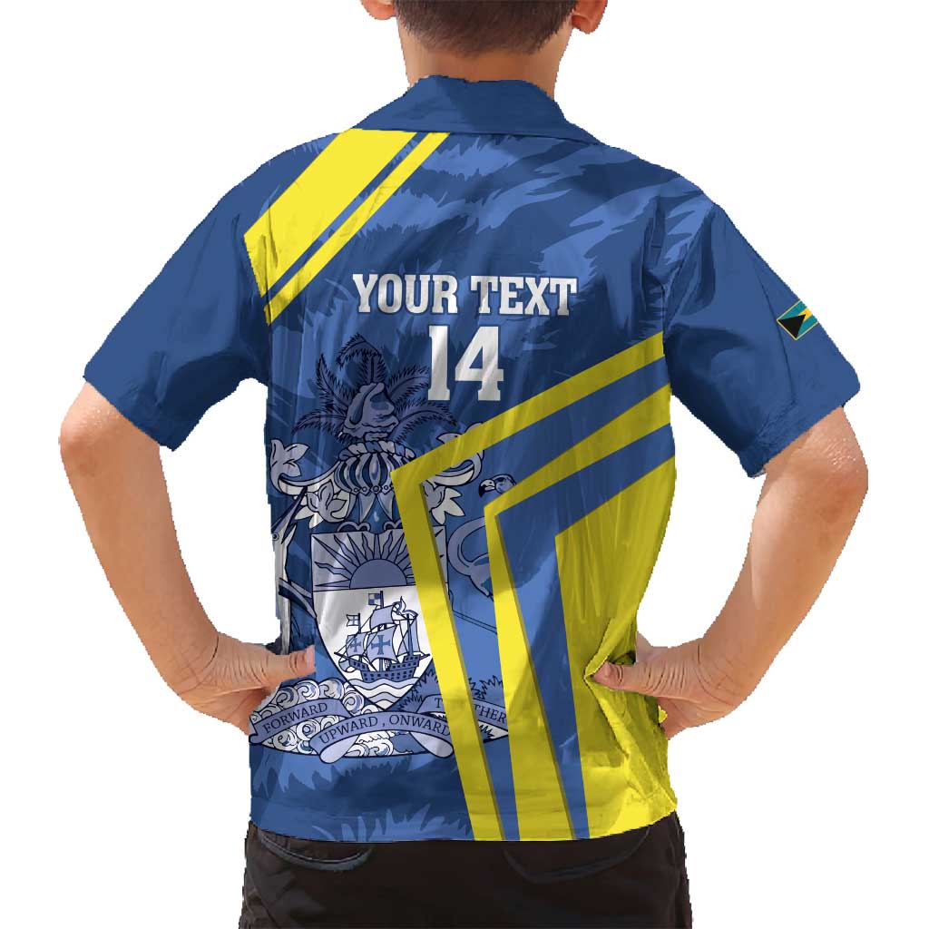 Custom The Bahamas Cricket Family Matching Long Sleeve Bodycon Dress and Hawaiian Shirt Come On Bahamian