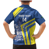 Custom The Bahamas Cricket Family Matching Mermaid Dress and Hawaiian Shirt Come On Bahamian