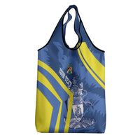 Custom The Bahamas Cricket Grocery Bag Come On Bahamian