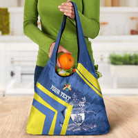 Custom The Bahamas Cricket Grocery Bag Come On Bahamian