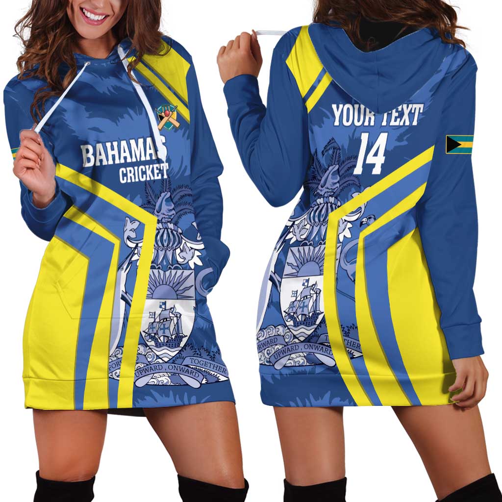 Custom The Bahamas Cricket Hoodie Dress Come On Bahamian