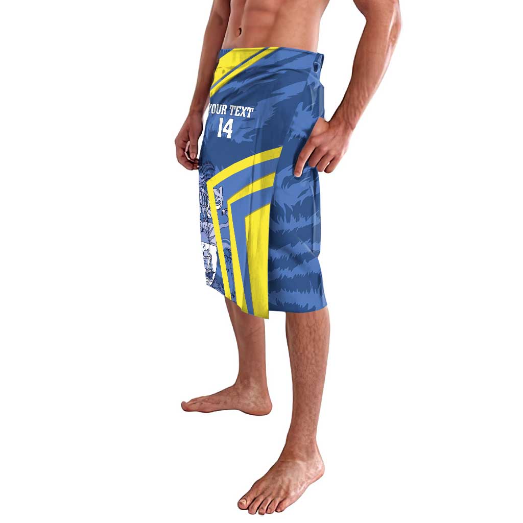 Custom The Bahamas Cricket Lavalava Come On Bahamian