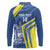 Custom The Bahamas Cricket Long Sleeve Polo Shirt Come On Bahamian