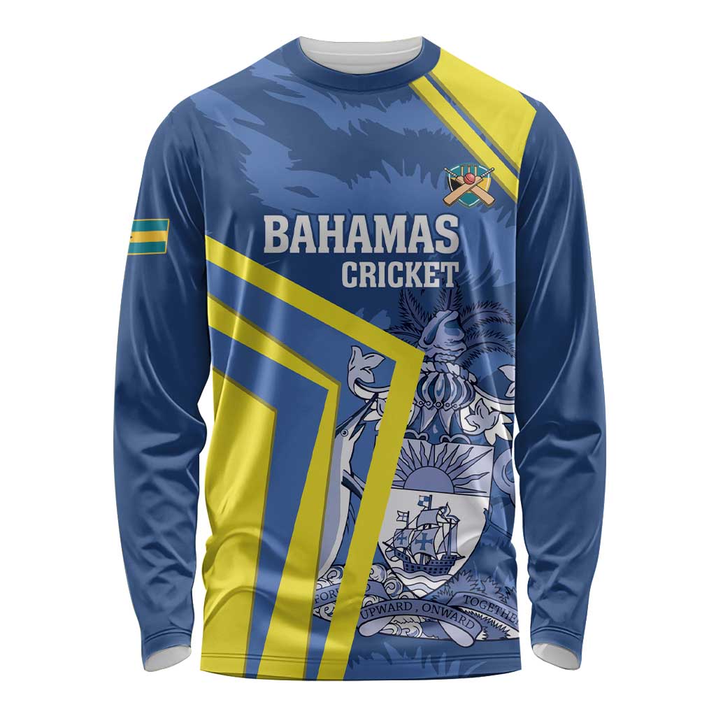 Custom The Bahamas Cricket Long Sleeve Shirt Come On Bahamian