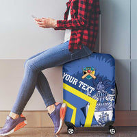 Custom The Bahamas Cricket Luggage Cover Come On Bahamian