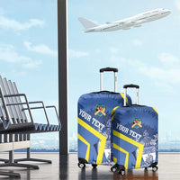 Custom The Bahamas Cricket Luggage Cover Come On Bahamian