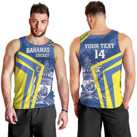 Custom The Bahamas Cricket Men Tank Top Come On Bahamian