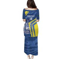 Custom The Bahamas Cricket Puletasi Come On Bahamian