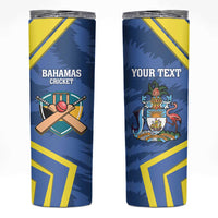 Custom The Bahamas Cricket Skinny Tumbler Come On Bahamian