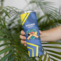 Custom The Bahamas Cricket Skinny Tumbler Come On Bahamian
