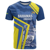 Custom The Bahamas Cricket T Shirt Come On Bahamian