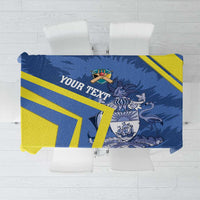 Custom The Bahamas Cricket Tablecloth Come On Bahamian
