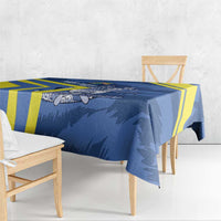 Custom The Bahamas Cricket Tablecloth Come On Bahamian