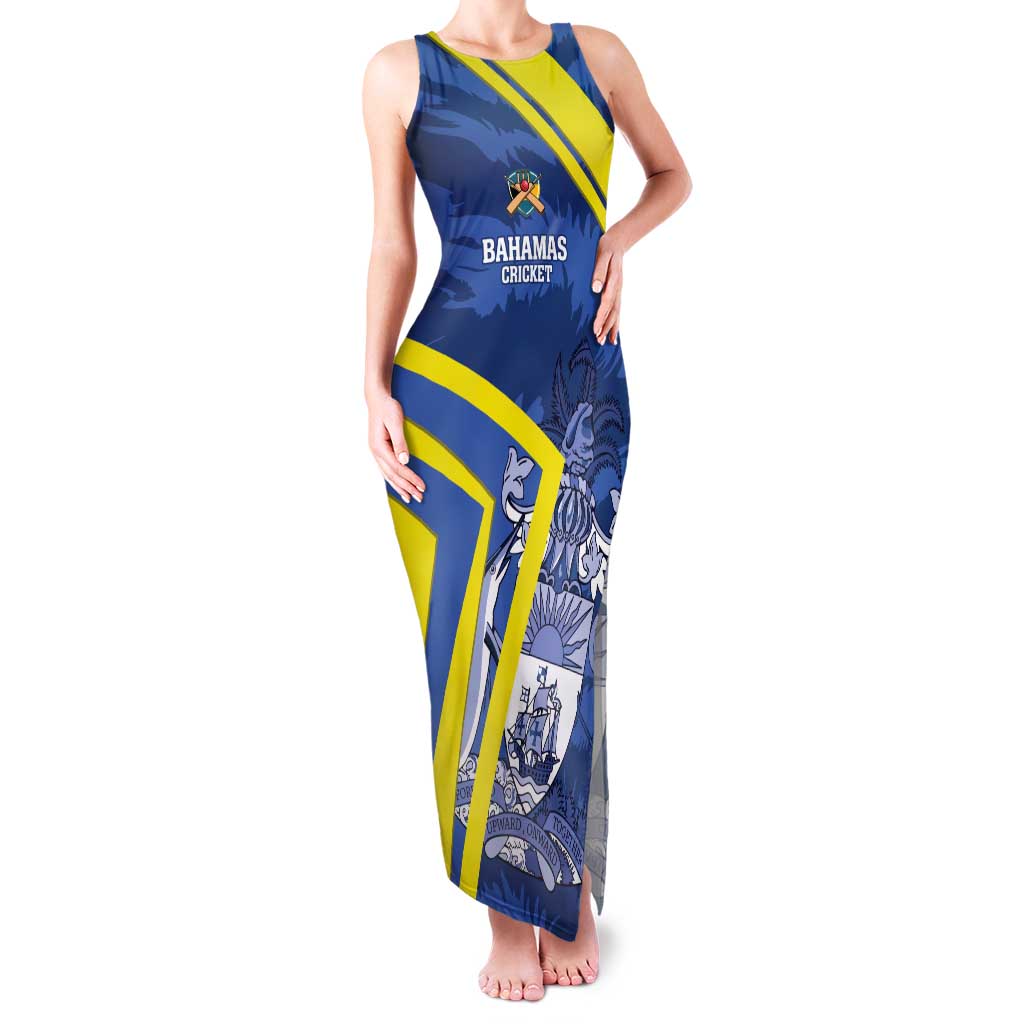 Custom The Bahamas Cricket Tank Maxi Dress Come On Bahamian