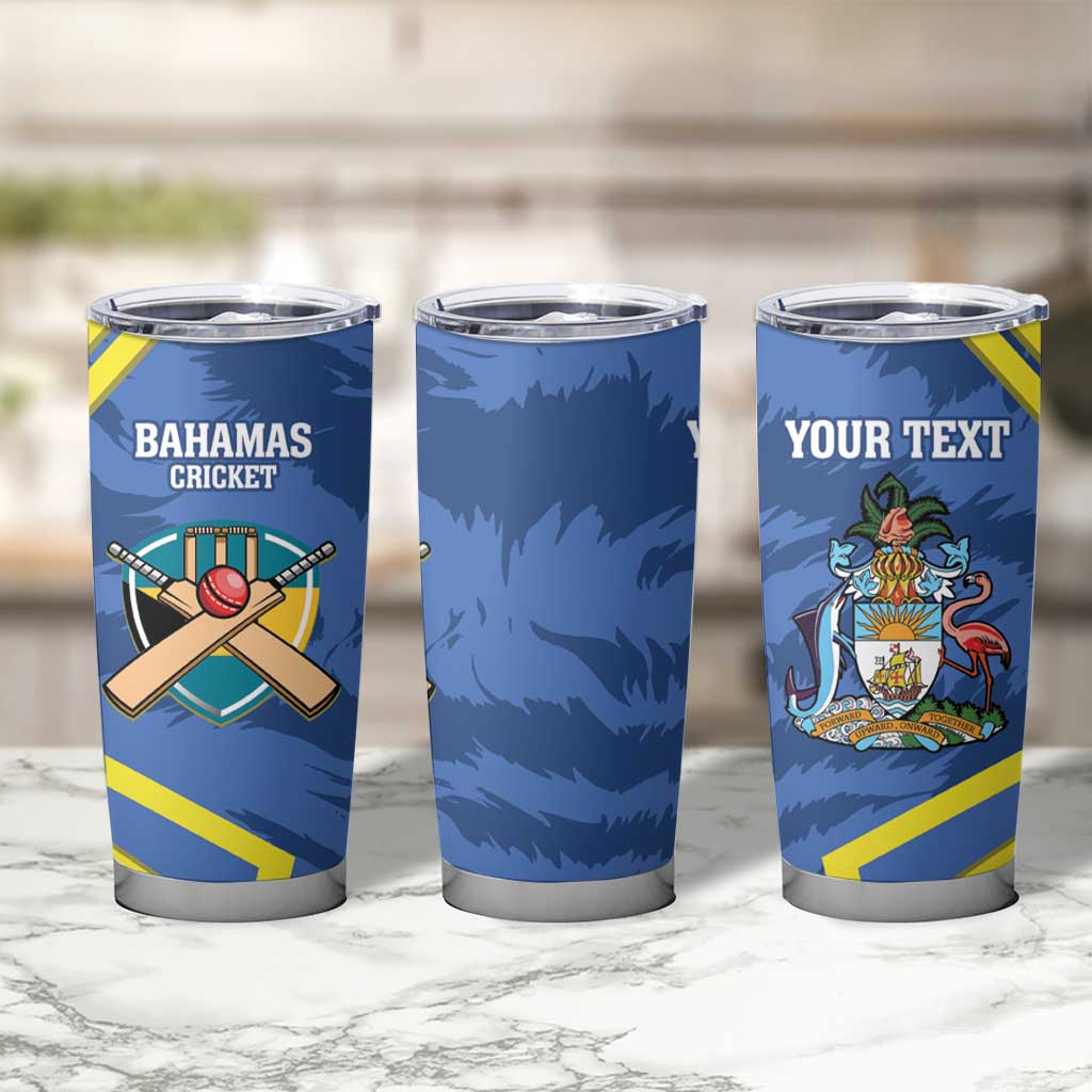 Custom The Bahamas Cricket Tumbler Cup Come On Bahamian