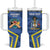 Custom The Bahamas Cricket Tumbler With Handle Come On Bahamian