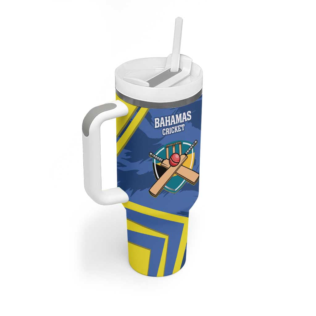Custom The Bahamas Cricket Tumbler With Handle Come On Bahamian