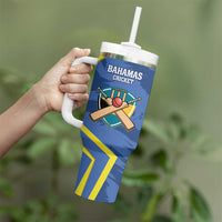 Custom The Bahamas Cricket Tumbler With Handle Come On Bahamian