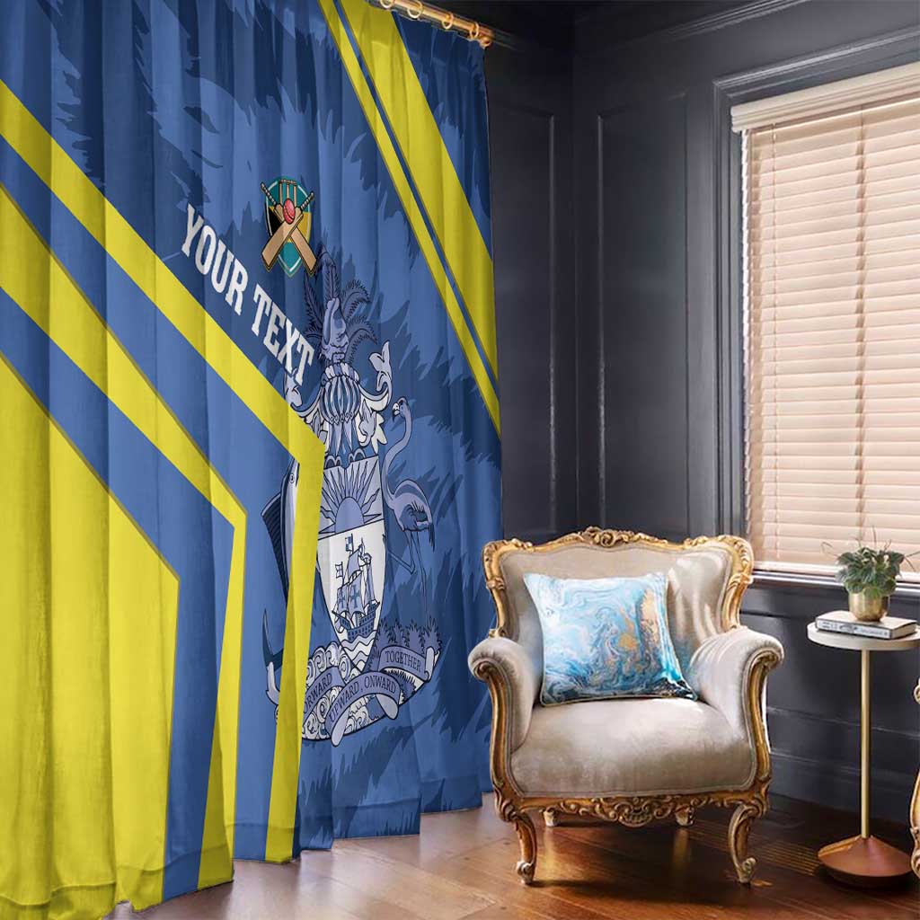 Custom The Bahamas Cricket Window Curtain Come On Bahamian