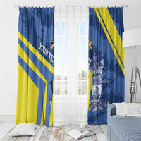 Custom The Bahamas Cricket Window Curtain Come On Bahamian