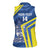 Custom The Bahamas Cricket Women Sleeveless Polo Shirt Come On Bahamian