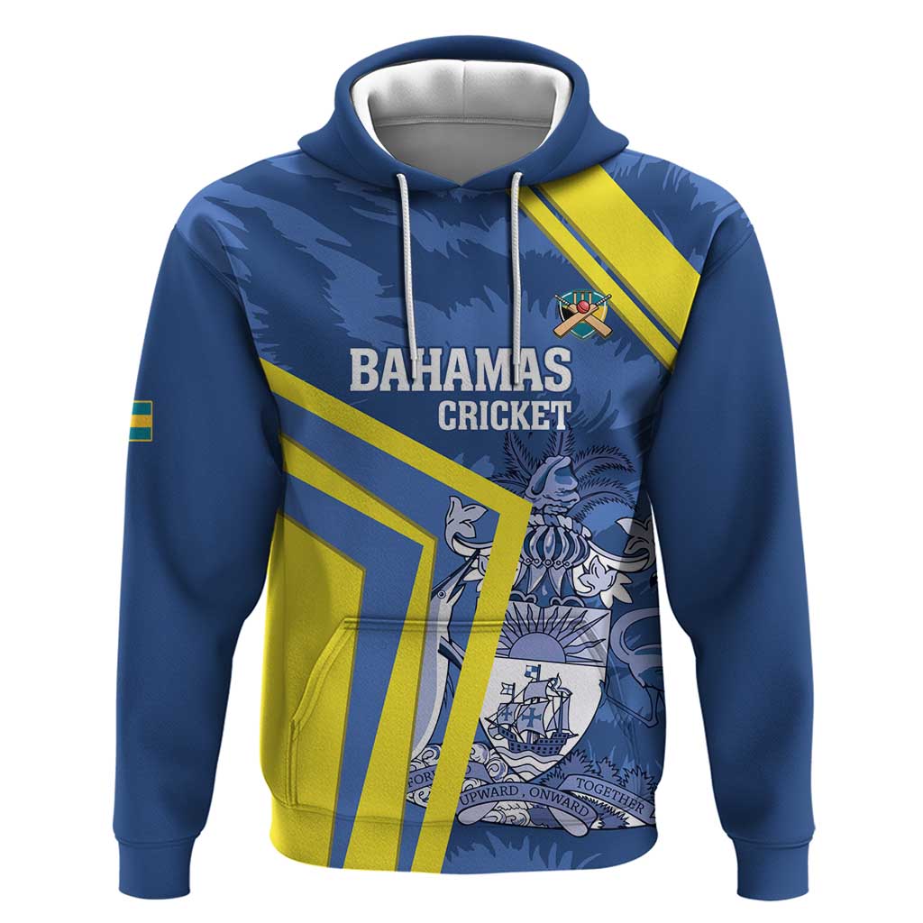 Custom The Bahamas Cricket Zip Hoodie Come On Bahamian