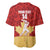 Custom Canada Cricket Baseball Jersey Come On Maple Leaf