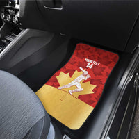 Custom Canada Cricket Car Mats Come On Maple Leaf