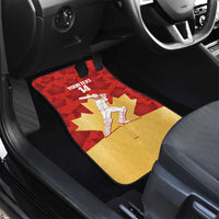 Custom Canada Cricket Car Mats Come On Maple Leaf