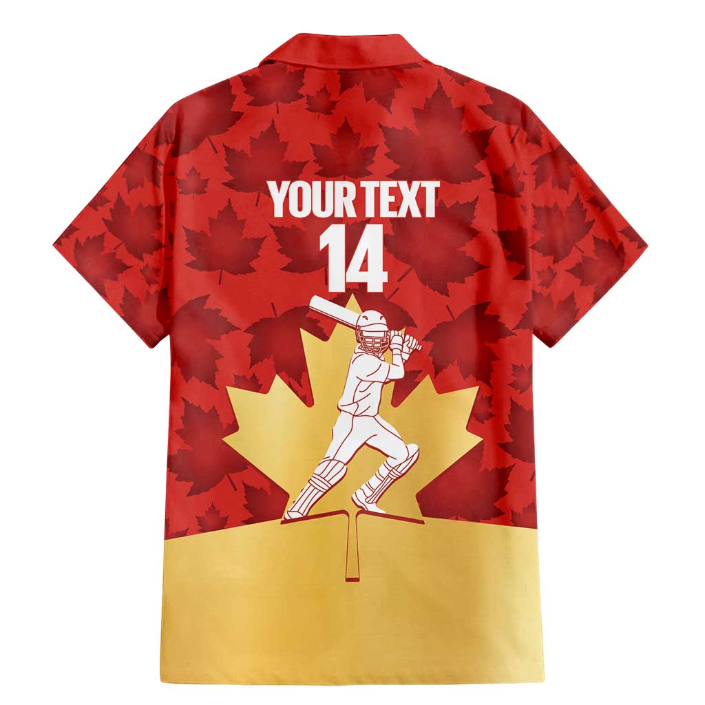 Custom Canada Cricket Family Matching Mermaid Dress and Hawaiian Shirt Come On Maple Leaf