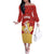 Custom Canada Cricket Family Matching Off The Shoulder Long Sleeve Dress and Hawaiian Shirt Come On Maple Leaf