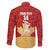 Custom Canada Cricket Family Matching Off Shoulder Short Dress and Hawaiian Shirt Come On Maple Leaf