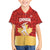 Custom Canada Cricket Family Matching Off Shoulder Short Dress and Hawaiian Shirt Come On Maple Leaf